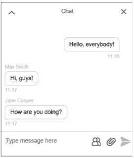 The Chat window