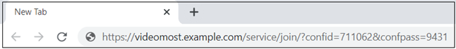 Screenshot of the address bar